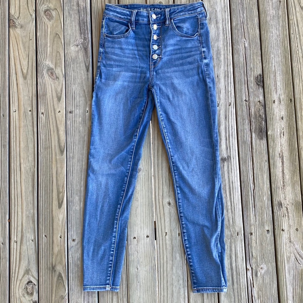 American Eagle Super High Rise Jeggings